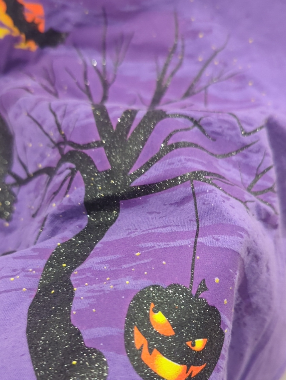 Happy Halloween Glittery Y2K Tee (XL) - Picture 4 of 4